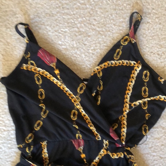 Socialite Spaghetti Strap Dress. - Picture 3 of 7